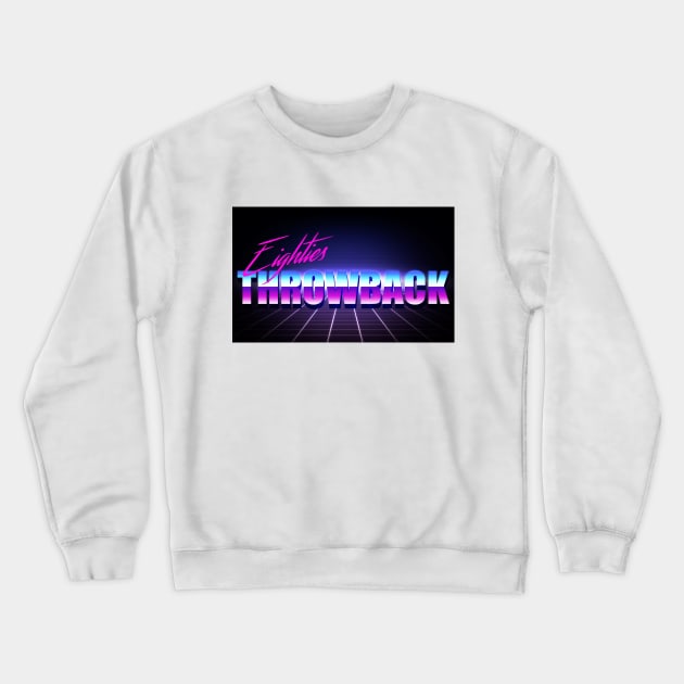 80s throwback Crewneck Sweatshirt by thehollowpoint